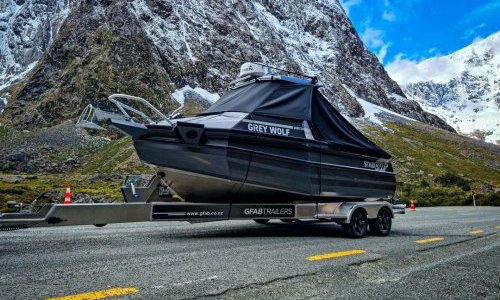 GFAB Alloy Medium Boat Trailer - Stabicraft 1850SC